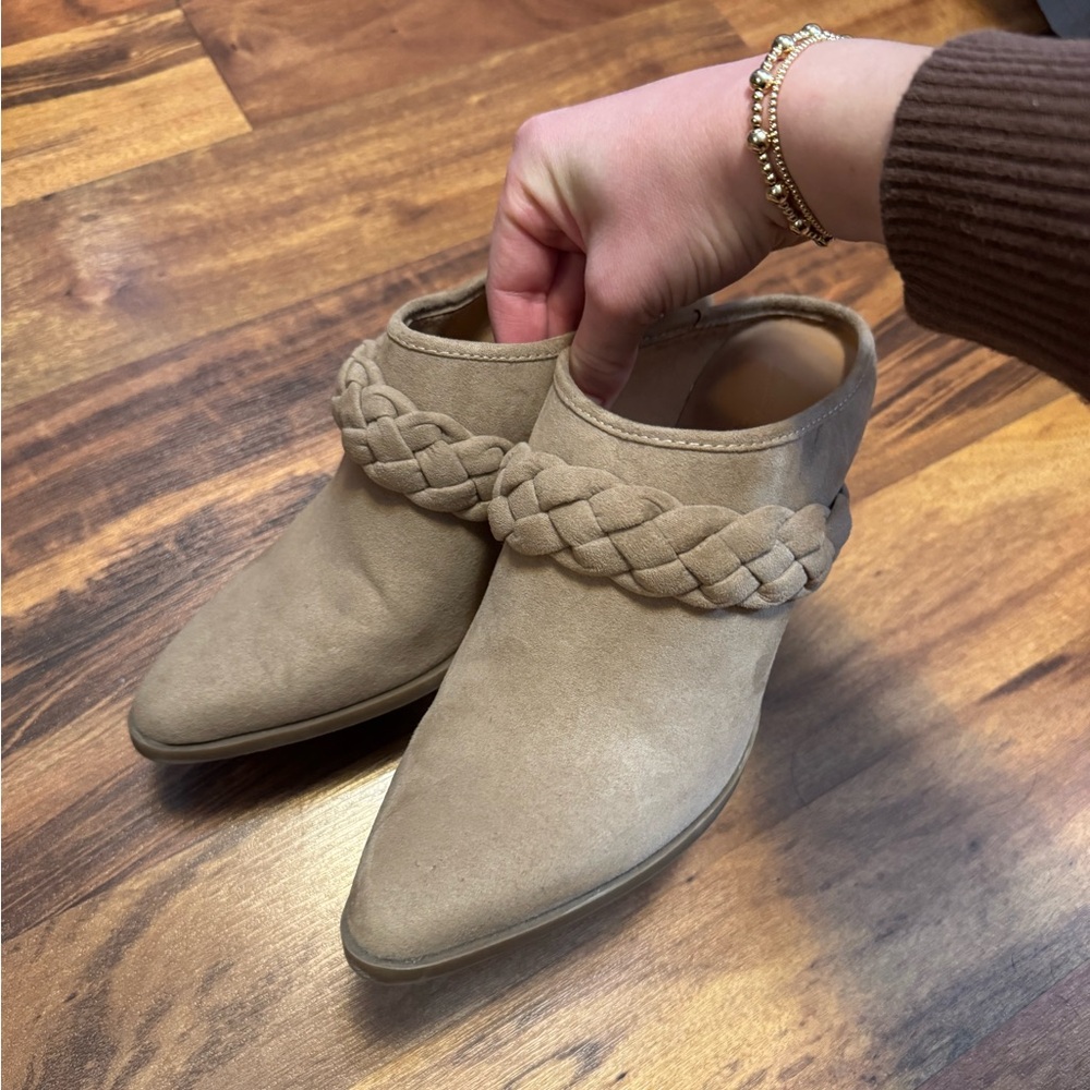 Braided Tan Women's Shoes